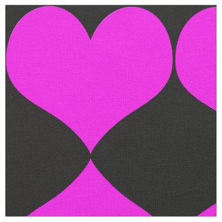 Rosa Hearts Fabric Tyg