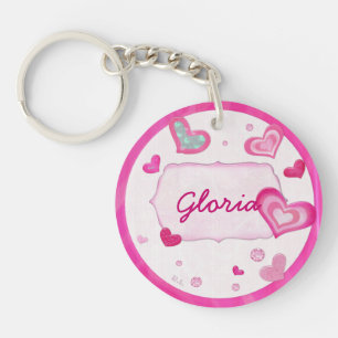 Rosa Hearts Jeweled TWEEN PERSONLIG Sweet 16