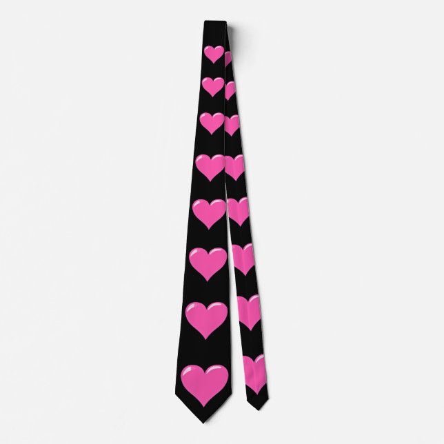 Rosa Hearts - Kärlek Slips (Framsida)