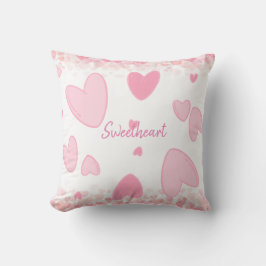 ROSA HEARTS KUDDE