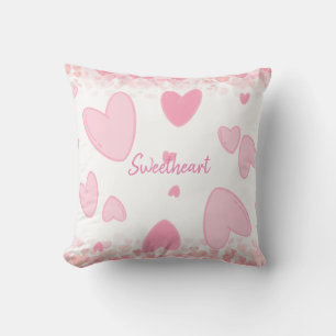 ROSA HEARTS KUDDE