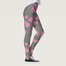 Rosa Hearts Leggings