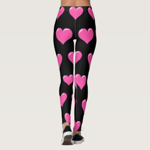 Rosa Hearts - Mitt Kärlek - Leggings