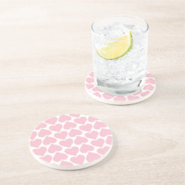 Rosa Hearts Mönster, Romantic, Kärlek Underlägg