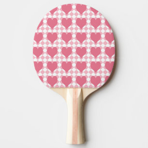 Rosa Hearts Pingisracket