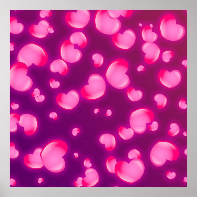 Rosa Hearts Poster (Framsidan)