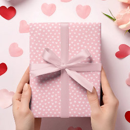 Rosa Hearts Presentpapper