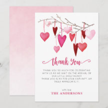 Rosa Hearts Valentine Baby Shower