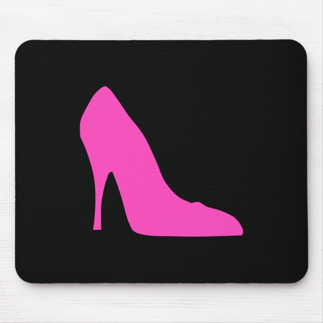 Rosa Heel on Black Musmatta (Framsidan)