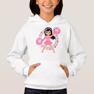 Rosa hejaklacksledaresvarthår - gulligt jubel t shirt
