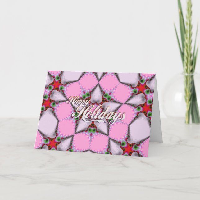 Rosa Helgdagar Card Helgkort (Framsida)