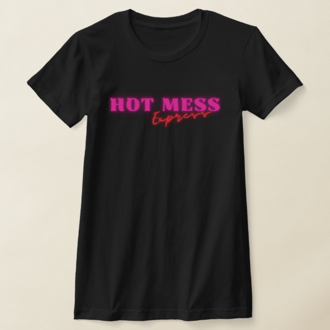 Rosa Hett  Express T-Shirt (Laydown)