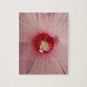Rosa Hibiscus 8 x 10 Photo Puzzle with Gift Box Pussel