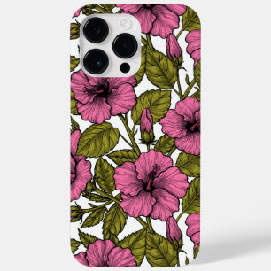 Rosa hibiscus-blommor