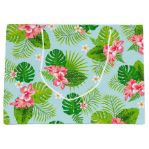 Rosa Hibiscus Handflatan Gift Bag