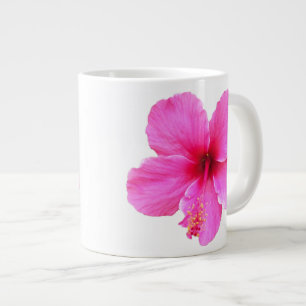 Rosa HIbiscus Jumbo Mugg