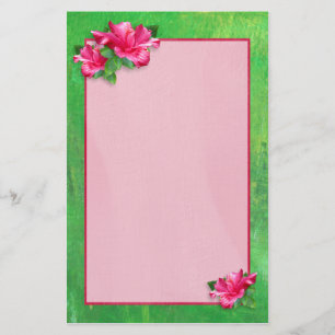 Rosa Hibiscus Queen Brevpapper
