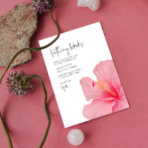 Rosa Hibiscus ・ Tropiskt blodtryck ・ Mål