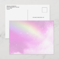 Rosa Himlar med Lemon Gult Rainbow