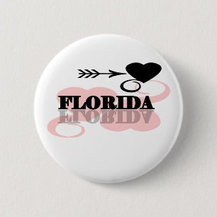 Rosa hjärta Florida Knapp
