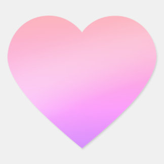 rosa hjärta hjärtformat klistermärke