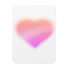 rosa hjärta magnet