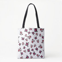 Rosa hjärtmönster – Sött doodle-design