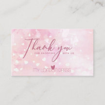  ROSA HJÄRTVATTENFÄRGENS TACK