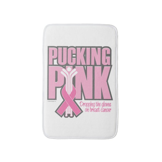 Rosa (Hockey) Badrumsmatta (Framsidan (Vertikal))
