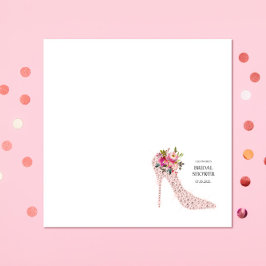 Rosa Högklackar Möhippa Pappersservett