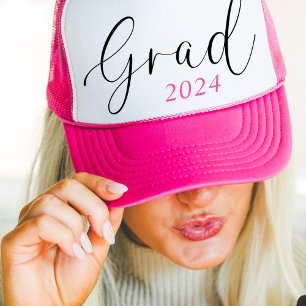 Rosa Högre skolklass 2024 Studenten Keps