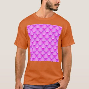 Rosa Holografisk Sjöjungfru Svan T Shirt