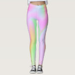 Rosa Holografiska regnbågslangar Leggings<br><div class="desc">Holografisk  regnbåge.</div>