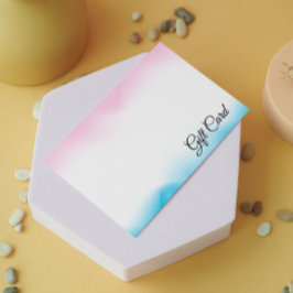 Rosa Holografiskt presentkort för certifikat om be