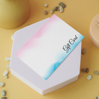 Rosa Holografiskt presentkort för certifikat om be