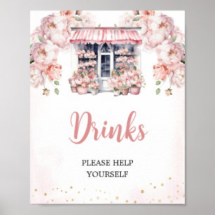 Rosa Hon är borta från Möhippan. Poster