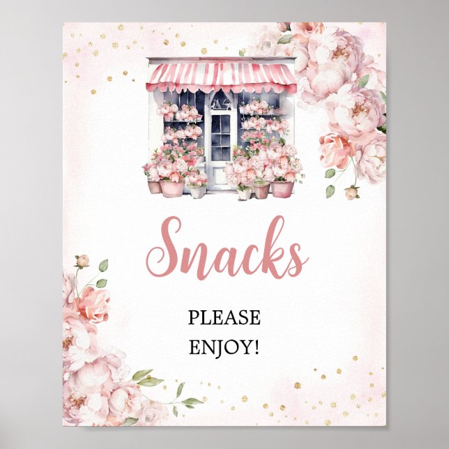 Rosa hon är utanför Möhippan Poster (Framsidan)