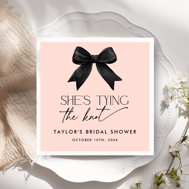 Rosa Hon Gifter sig Möhippa Pappersservett (Skapare uppladdad)