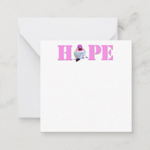 Rosa HOPE Hummingbird Photo Flat Note Cards Anteckningskort