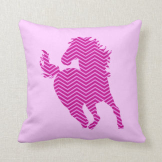 Rosa Horse Pillow Kudde