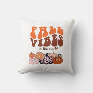 Rosa höstpumpa T-shirt Söt höst grafisk tee Kudde