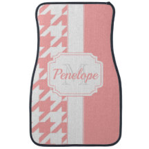 Rosa Houndstooth Mönster