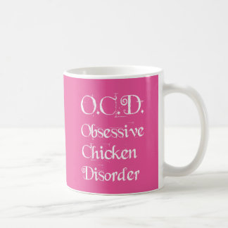 ROSA humoristisk tvångsmässig feg oordning för OCD Kaffemugg