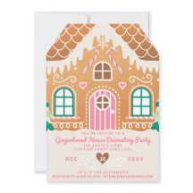 Rosa husdekoration med pepparkakor festlig arrange