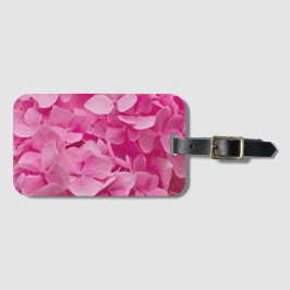 Rosa Hydrangea Bagagebricka