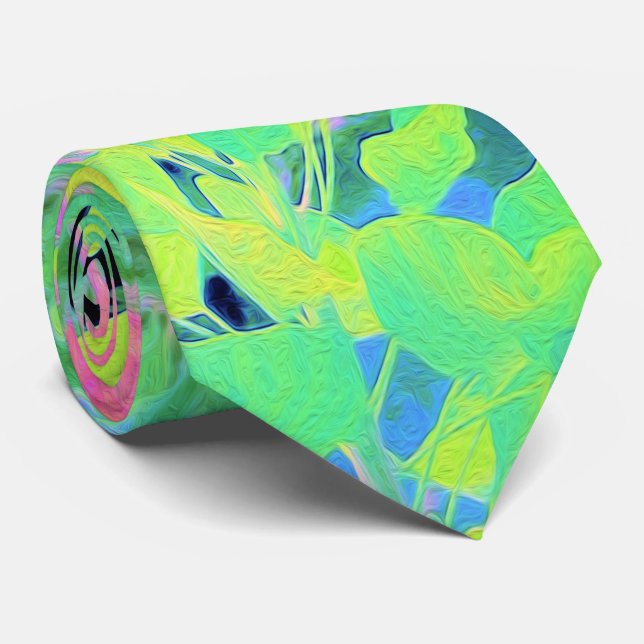 Rosa Hydrangea Garden med Gult Foliage Slips (Rullad)