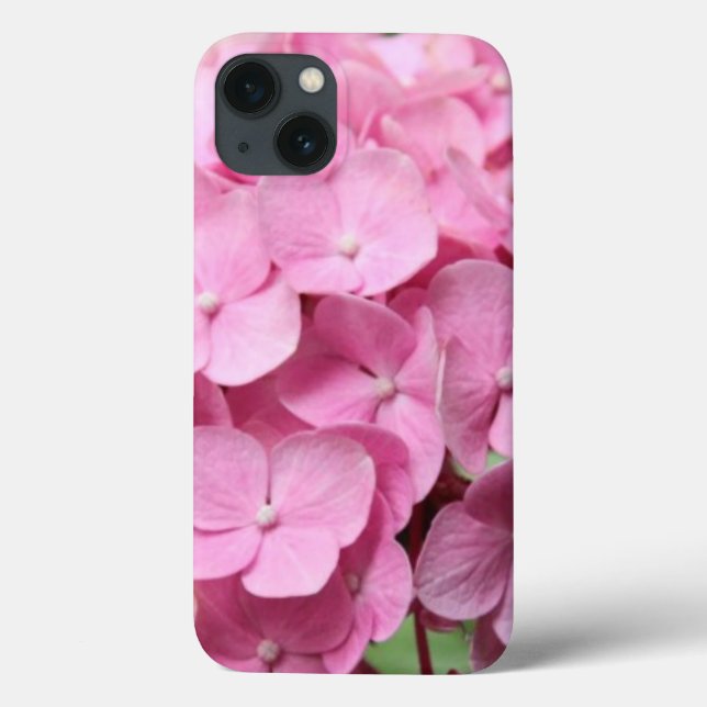 Rosa Hydrangea iPad Case (Baksida)