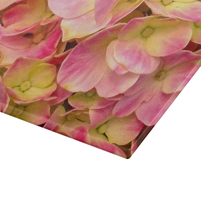 Rosa Hydrangeas-11x8 GLASKOTTSTYP (Hörn)