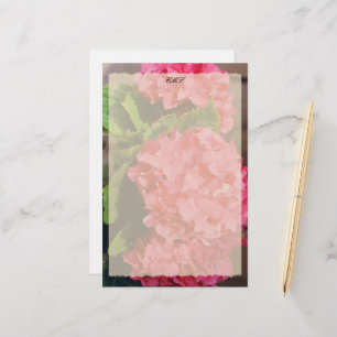 Rosa Hydrangeas Brevpapper
