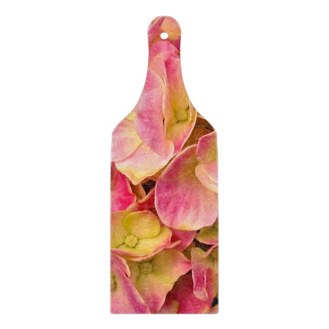 Rosa Hydrangeas CUTTING BOARD PADDLE (Framsidan)